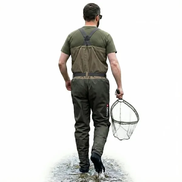 Дишащ гащеризон с неопренови чорапи Greys Tail Breathable Stockingfoot Waders — снимка 2