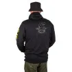 Суичър с цип и качулка за риболов на сом Black Cat Zip Hoody