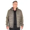 Мъжко яке за риболов, туризъм и outdoor Fox Collection Hybrid Jacket, Green/Black