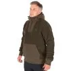 Суичър за риболов, туризъм и свободно време Fox Sherpa Hybrid Jacket, Olive