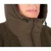 Суичър за риболов, туризъм и свободно време Fox Sherpa Hybrid Jacket, Olive