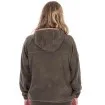 Зимен дамски суичър с качулка Fox Explorer Fleece Hooded Jacket Dusty Olive
