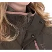 Зимен дамски суичър с качулка Fox Explorer Fleece Hooded Jacket Dusty Olive
