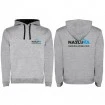 Суичър с качулка Nasluka Two-Tone Hoodie, Grey/Black