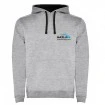 Суичър с качулка Nasluka Two-Tone Hoodie, Grey/Black