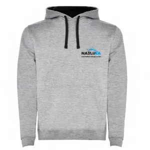 Суичър с качулка Nasluka Two-Tone Hoodie, Grey/Black Суичър с качулка Nasluka Two-Tone Hoodie, Grey/Black
