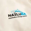 Ватиран суичър с качулка Nasluka Hoodie, White