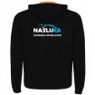 Суичър с цип и качулка Nasluka Zip Hoodie, Black/Orange
