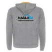 Суичър с цип и качулка Nasluka Zip Hoodie, Grey/Orange