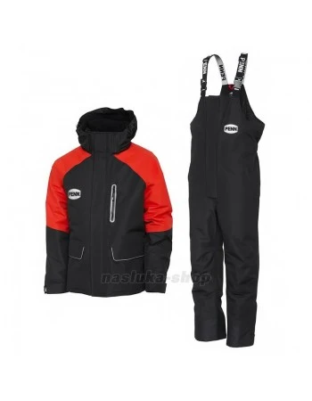 Зимен комплект - яке и гащеризон Penn Fierce Thermo Suit, Fiery-Red/Ink