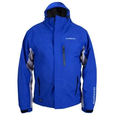 Непромокаемо яке Shimano Rain Jacket Non Padded Blue