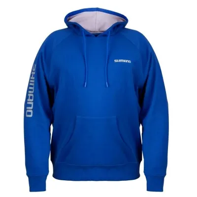 Суичър с качулка Shimano Pullover Hoodie, Blue