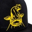 Шапка с козирка Black Cat Black Flat Peak Cap