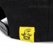 Шапка с козирка Black Cat Black Flat Peak Cap