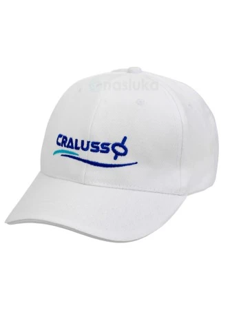 Шапка с козирка Cralusso 9004, White