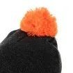 Топла зимна шапка за риболов, туризъм, къмпинг Fox Collection Booble Hat Black/Orange