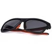 Слъчеви очила Fox Collection Black & Orange Shades - Grey Lens