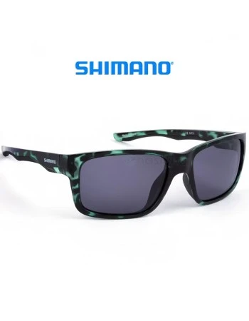 Shimano Eyewear Aspire, Green Tortoiseshell & Dark Grey - Слънчеви поляризирани очила