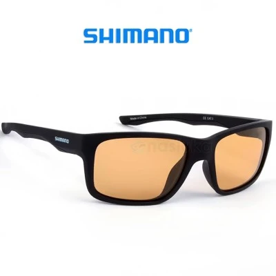 Shimano Eyewear Aspire, Matte Black & Yellow - Слънчеви поляризирани очила