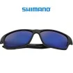 Shimano Eyewear Technium, Matte Black & Blue Mirror - Слънчеви поляризирани очила