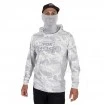 Блуза с дълъг ръкав и UV защита Fox Rage UV Hooded Top, White/Grey