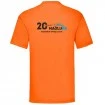 Тениска с къс ръкав Nasluka T-Shirt 20 Years, Orange
