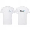 Тениска с къс ръкав Nasluka T-Shirt 20 Years, White