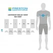 Тениска за риболов Preston Lightweight Raglan - Синя