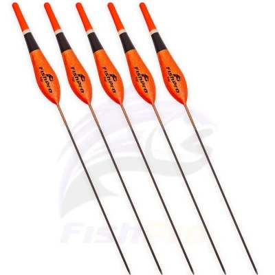Комплект риболовни плувки FishPro 58, 5 бр.