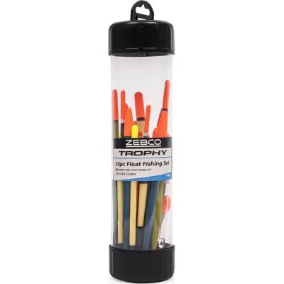 Комплект от 24 бр. риболовни плувки Zebco Trophy Float Fishing Set