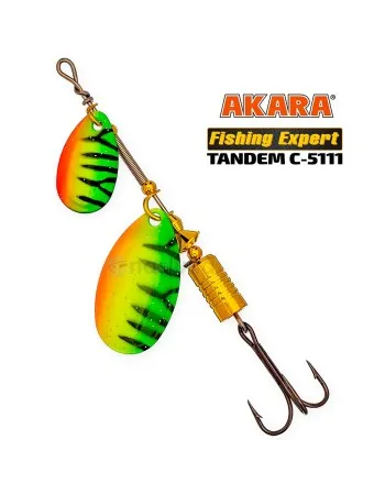 Въртяща блесна Akara Tandem, цвят 175