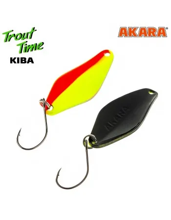 Микроклатушка за пъстърва и кефал Akara Kiba 30 мм, 2.5 г, цвят 39