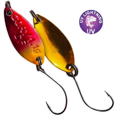 Cory, 1.1г, цвят 83 Микроклатушка за кефал и пъстърва Crazy Fish Cory, 1.1г, цвят 83