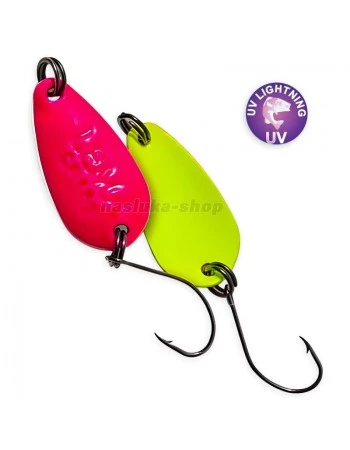 Блесна-клатушка за костур, пъстърва и кефал Crazy Fish Lema, 1.6г, 23мм, цвят 29