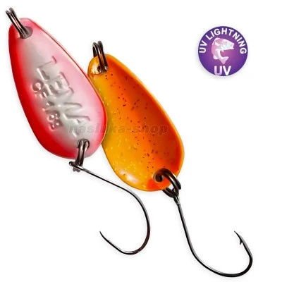 Lema, 1.6г, 23мм, цвят 35 Блесна-клатушка за костур, пъстърва и кефал Crazy Fish Lema, 1.6г, 23мм, цвят 35