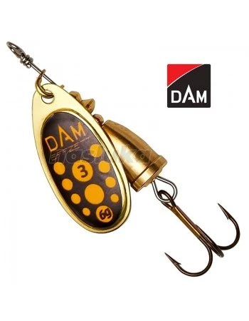 Въртяща блесна DAM Executor Spinner, цвят Blacky