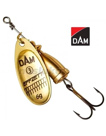 Въртяща блесна DAM Executor Spinner, цвят Gold