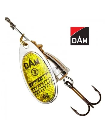 Въртяща блесна DAM Executor Spinner, цвят Reflex Gold