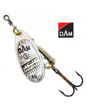 Въртяща блесна DAM Executor Spinner, цвят Reflex Silver