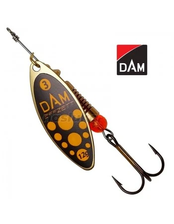 Въртяща блесна DAM Effzett Predator Spinner, цвят Blacky