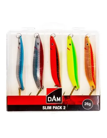 Комплект от 5 броя клатушки DAM Slim Pack 2, 26 г
