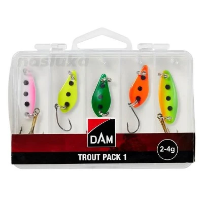 Комплект клатушки за пъстърва и костур Trout Pack, 2-4г, 5 бр.