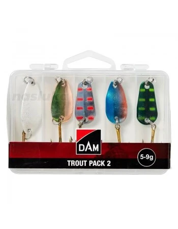 Комплект клатушки за пъстърва и костур Trout Pack, 5-9г, 5 бр.