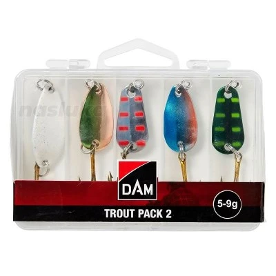 Комплект клатушки за пъстърва и костур Trout Pack, 5-9г, 5 бр.