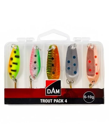 Комплект клатушки за пъстърва и костур Trout Pack 4, 5-8г, 5 бр.
