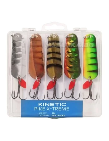 Комплект от 5 бр. клатушки Kinetic Pike X-Treme, 28г