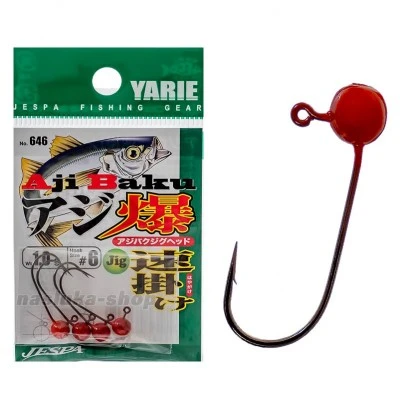 Микроджиг глави Yarie Aji Baku 645, 1г, 4 бр.