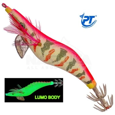 Squid Catcher, размер #3.0, цвят Pink Tiger Калмарка Pioneer Squid Catcher, размер #3.0, цвят Pink Tiger