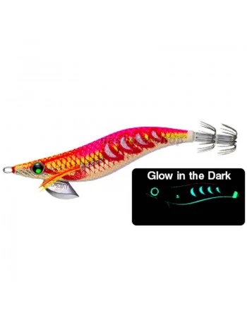 Калмарка Yo-Zuri Aurie-Q Double Glow, #3.0, 15г, цвят DLGP