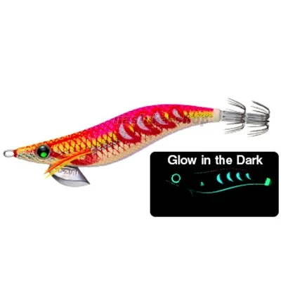 Калмарка Yo-Zuri Aurie-Q Double Glow, #3.0, 15г, цвят DLGP